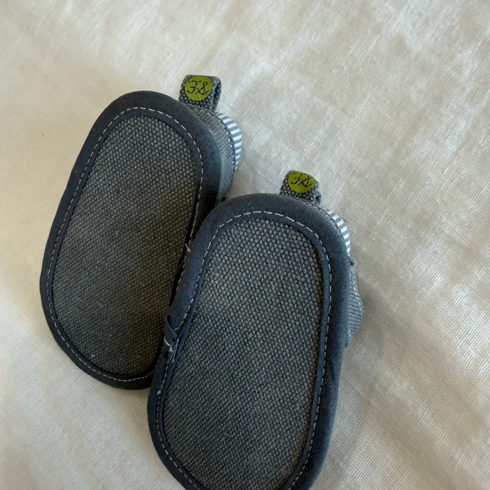 Gray Baby Sandals